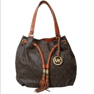 michael kors tassel purse